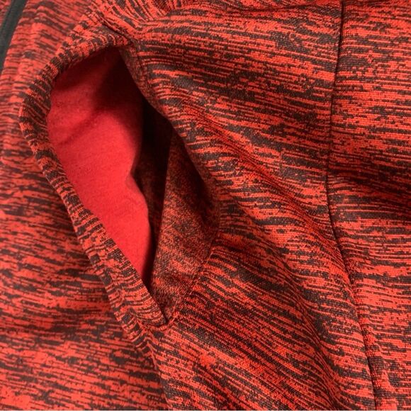 NBA Official Chicago Bulls Full Zip Warm Up Track Jacket Fleece Lined Size L - Picture 4 of 9